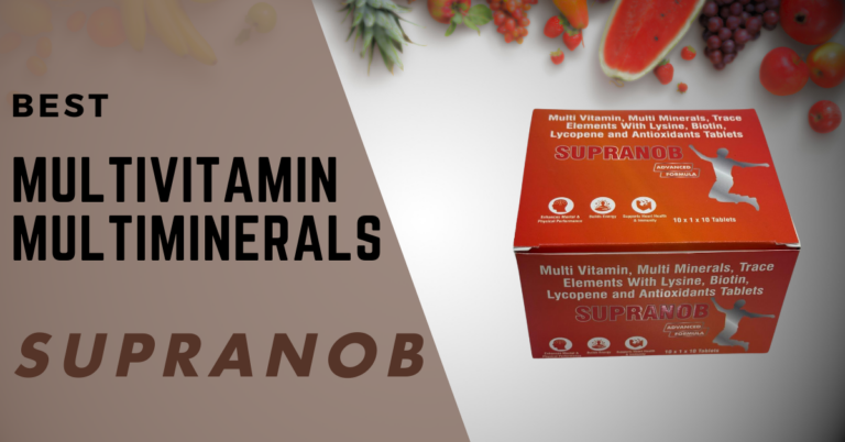 SUPRANOB: The Ultimate Multivitamin & Multimineral Supplement