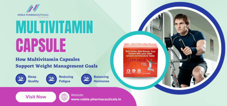 How Multivitamin Capsules Support Weight Management Goals